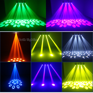 Both Lighting Mini Mover 100W Beam Moving Head Light mit 18 Prismen für DJ, Hochzeit, Party, Event, Bühnenbeleuchtung, Club, Gig - Product Image 6