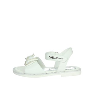 Sandali GT0004S bianchi con tacco basso - Product Image 1