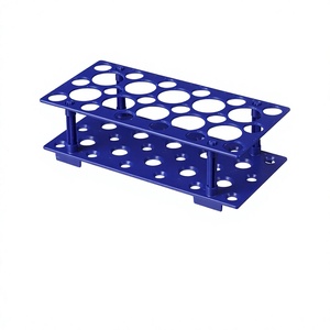 Support pour tubes à essai à double usage, support en plastique détachable multifonctionnel pour le stockage des tubes de centrifugation et des tubes d'échantillons - Product Image 4