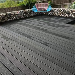 <span class=keywords><strong>Terrasse</strong></span> en <span class=keywords><strong>composite</strong></span> moderne 3D à grain de bois gaufré, imperméable, ignifuge, résistant aux UV et antidérapant, de haute qualité - Product Image 6