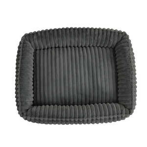 Doe Pet Accessories Comfort Stripes Pet <span class=keywords><strong>Bed</strong></span> Popular Four Seasons Warm Plush Cat Kennel Cama para mascotas con patrón sólido - Product Image 3