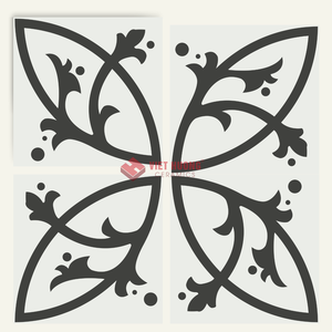 Baldosa de cemento encausticada de gran formato 300x300mm, decorativa, hecha a mano, para suelos de espacios comerciales, exportación global - Product Image 6