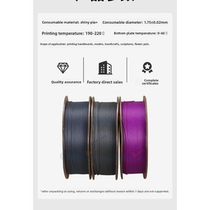 High Quality 1kg 1.75mm <b>PLA</b>+ PETG TPU ABS PP PPS 3D Printer Filament with Paper Spool Premium Material for FDM Printers - Product Image 6