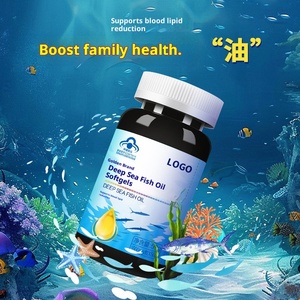 Capsules d'huile de poisson de mer profonde naturelle <span class=keywords><strong>DHA</strong></span> <span class=keywords><strong>EPA</strong></span>, 1g par capsule, 50 unités, soutien pour la santé oculaire des adultes, 2 capsules par jour - Product Image 5