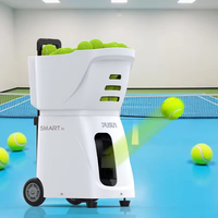 Máquina de Tenis Inteligente PUSUN PT SMART, Equipo de Entrenamiento de Tenis de Alta Velocidad, PT Smart Pri para Estadios/Instalaciones Deportivas