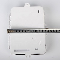 Boîtier de terminaison optique FTTH blanc en ABS 2, 4, 6 cœurs, boîte de raccordement NAP ODP FAT, distribution de fibre optique pour applications de jonction de fibres