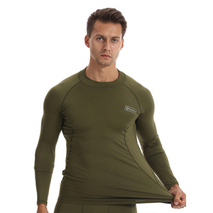 Sous-vêtements thermiques camouflage pour homme DF ESDY 174, polyester et élasthanne, chauds pour toutes les saisons - Product Image 5