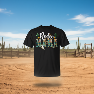 T-shirt Rodeo Mama pour maman de cavalier de la Ligue de Rodeo - Product Image 3