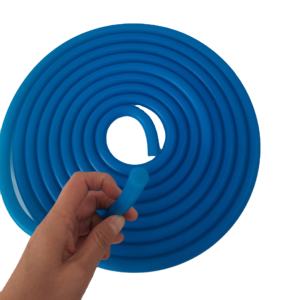 Grosir latihan atlet kebugaran kekuatan ketahanan daya 12/14/16mm 5 meter panjang silikon kuat pita resistensi elastis - Product Image 1