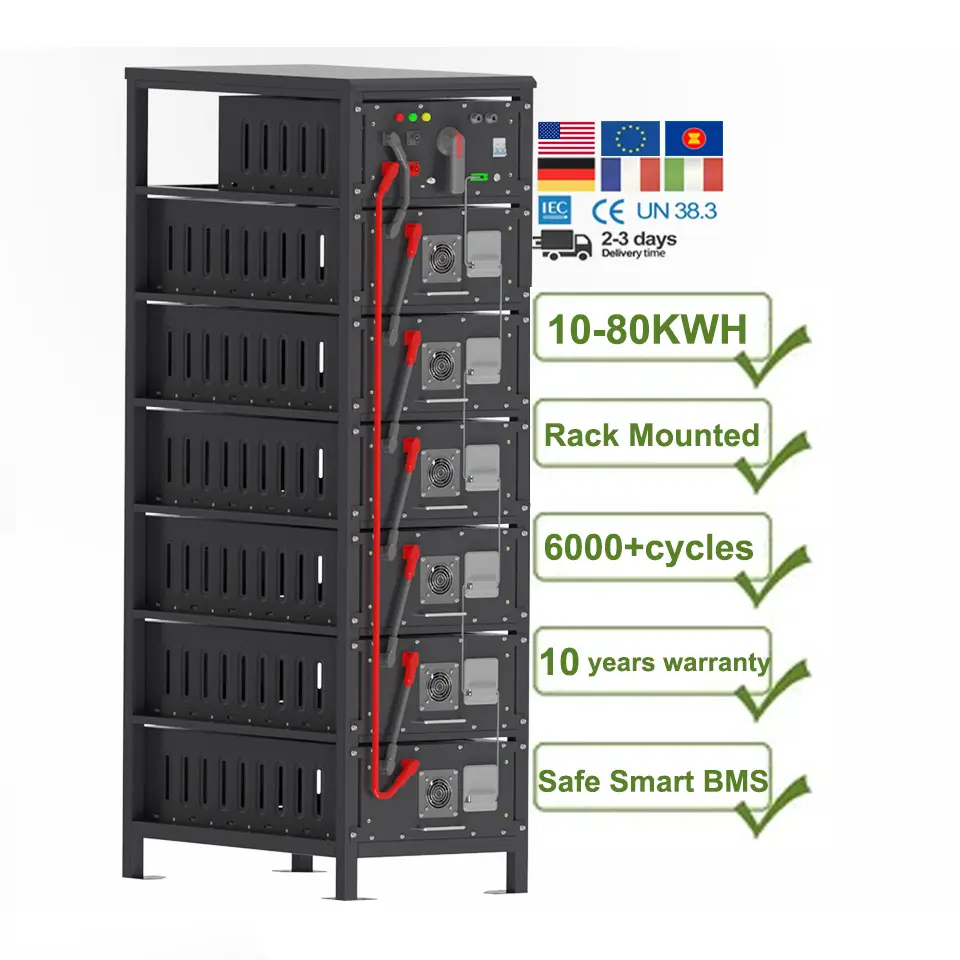 High voltage LiFePO4 lithium battery 384v 192v 120v 96v 800ah 2000ah lithium battery pack for ESS battery system