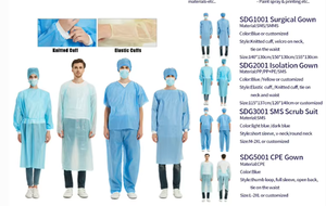 Camice chirurgico usa e getta, - Product Image 4