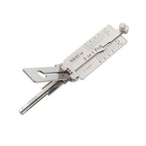 مجموعات أدوات تصليح السيارات طراز قديم 8pin قفل اشتعال 2 في 1 <span class=keywords><strong>Lishi</strong></span> tya43 فك Tyt كامري مواد الصلب لوازم الأقفال - Product Image 3