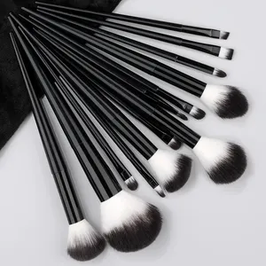 Ensemble de 8 à 20 pinceaux de maquillage doux et moelleux pour fard à paupières, détails, correcteur, blush, poudre libre, fond de teint, illuminateur – Outil de beauté - Product Image 5