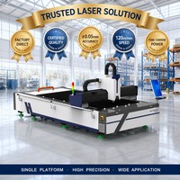 Machine de découpe laser à fibre à plateforme unique pour chantier naval 1500W 12000W pour la découpe CNC de tôles d'acier marin et de coques de navires