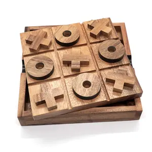 Grand jeu en bois à bout <span class=keywords><strong>Tac</strong></span> géant, pour enfants, Table basse, salon, pour adultes - Product Image 1