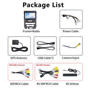 9 ''xe màn hình cảm ứng đài phát thanh cao cấp Android Stereo Player Navigator GPS autoradio đa phương tiện cho FORD F150 RAPTOR 2008 ~ 2014 - Product Image 2