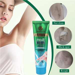 Crème dépilatoire éclaircissante instantanée et indolore en gros, marque privée, crème épilatoire pour l'élimination des poils - Product Image 2