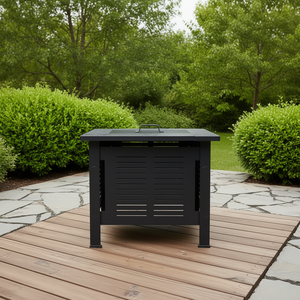 Estufa de Exterior sin Humo, Parrilla para Patio, 45000 BTU, a Gas, Independiente, con Recubrimiento de Polvo Metálico, Modelo D0100XTU80A - Product Image 2