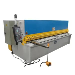 Hot sale carbon steel plate shearing machine 4m hydraulic sheet cutting machine