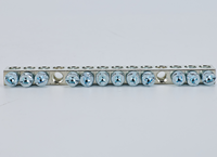 Barre de terre neutre à 12 positions KS KSNLC-12 CULus 6-14 AWG 16mm²-1.5mm² pour panneau de commutation