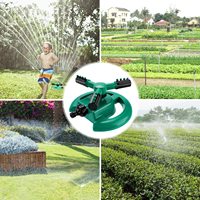 Directo de fábrica, Venta caliente, automático, Círculo de 360 grados, giratorio, Molinete giratorio, rociadores de riego, boquilla de manguera