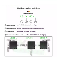 Máquina CNC TEBAK con Eje XY, Aleación de Aluminio, Recorrido de 6.5mm, Gran Capacidad de Carga, Bajo Costo, Bloques de Guía Lineal de Alta Precisión