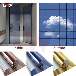 <span class=keywords><strong>Film</strong></span> jendela cermin satu arah, isolasi termal kaca vinil, <span class=keywords><strong>Film</strong></span> perekat perlindungan UV privasi warna jendela matahari untuk rumah - Product Image 2