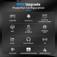 Écran multimédia GPS Android 9 pouces pour autoradio de voiture Audi A6 C7 A7 2012-2018, autoradio Android Auto Opel Insignia A7 A6