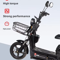 Scooter électrique chinois pas cher, 2 roues, 350W, 48V, vélo électrique, garantie 1 an, adapté aux femmes, pour la ville au Mexique