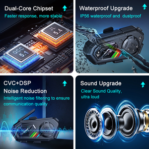 Nieuwe Aanwinsten X3-<span class=keywords><strong>V8</strong></span> Meerdere Personen 8 Rijders Groep <span class=keywords><strong>Intercom</strong></span> 1500M Motor <span class=keywords><strong>Bluetooth</strong></span> <span class=keywords><strong>Intercom</strong></span> <span class=keywords><strong>Headset</strong></span> met Audiomixing - Product Image 5