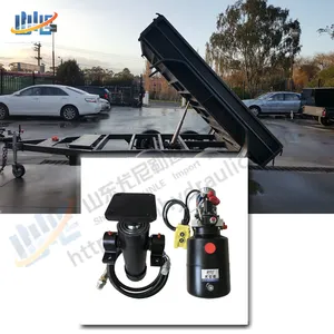 Hydraulic piston cylinder lift hydraulic cylinder jack hand pump for tipper trailer