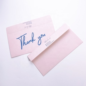<span class=keywords><strong>Enveloppe</strong></span> de carte de remerciement, logo personnalisé de luxe écologique, pour les cartes de vacances, 50 pièces - Product Image 5