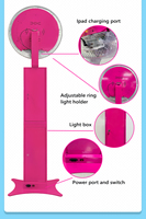 Cabina de Fotos para iPad DSLR de Alta Calidad con Flash Integrado, Compatible con iPad 12.9, con Estuche, 3 Piezas 2