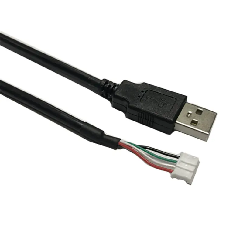 USB to PH2.0 mm pitch white terminal red white green black USB standard definition computer motherboard cable