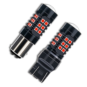 ไฟเบรกรถยนต์แบบ LED สีแดง รุ่น 3030 30SMD ไฟท้ายแบบ High-mount 1157 T20 7443 - Product Image 1