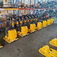 Compacteur à plaque vibrante réversible pour béton DUR 500 DUR 600 de haute qualité, fourni par un fabricant chinois, certifié CE