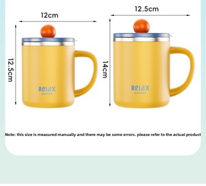 Caneca Térmica de Aço Inoxidável 304 com Parede Dupla Antiescaldante e Tampa, Ideal para Café e Chá, Perfeita para Casa, Escritório, Dormitório e Presente de Aniversário - Product Image 6
