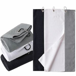 Toalla de Golf Personalizada de Microfibra con Tejido Waffle de Secado Rápido, 40*60 cm, con Logotipo - Product Image 2
