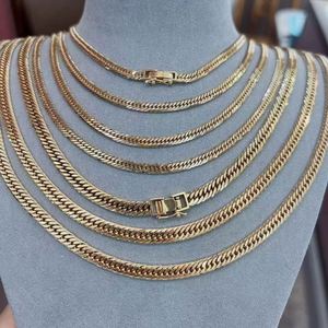 Maillon Uban en or, chaînes en corde, collier en or 10 ct 14 ct 18 ct pour hommes et femmes, vente en gros - Product Image 2