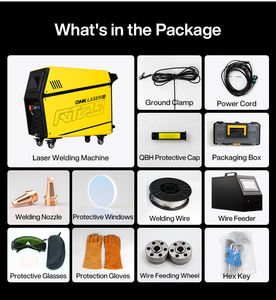 2000W High-Speed Air-Cooled Fiber Cold <strong>Laser</strong> Welder New 3-in-1 DMK Hand-held 1500w <strong>Laser</strong> <strong>Welding</strong> <strong>Machine</strong> For Metal - Product Image 3