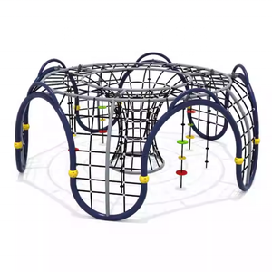 Filet d'escalade d'équipement de jeu pour enfants de vente directe d'usine, combinaison de développement physique pour <span class=keywords><strong>les</strong></span> parcs de quartier en plein air - Product Image 4