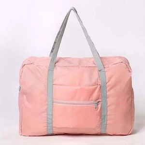 RTS Bulk Mixed Order Storage Folding Trolley <b>Bag</b> Shoulder Shopping Clothes Finishing Luggage Storage <b>Bag</b> Travel <b>Duffel</b> <b>Bag</b> - Product Image 1