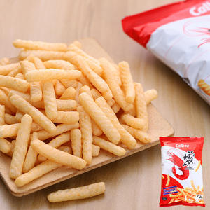 แคร็กเกอร์ calbees กุ้ง65กรัม<span class=keywords><strong>ของ</strong></span>ประเทศไทยขนมที่แปลกใหม่รสชาติดั้งเดิมและพริกไทยดำ - Product Image 6
