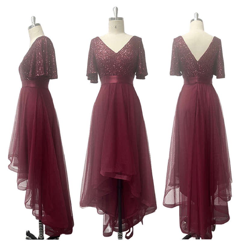 fluffy wedding guest dress