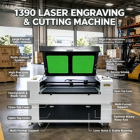 Machine de gravure et de découpe au laser CO2 Tounjen 1390, haute précision, 300W, refroidissement par eau CNC, Wi-Fi/USB, acrylique, bois, verre, caoutchouc
