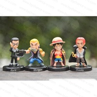 Événement de fête cadeaux gratuits jouet populaire japonais Anime dessin animé mer Voyage héros Luffy Figure pour noël Goodie sac remplissage jouet