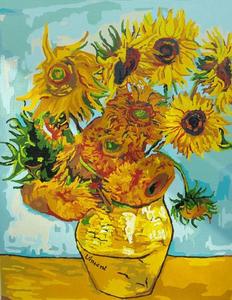 Vente en gros 5D DIY 30*40cm diamant peinture carré perceuse point de croix image de strass tournesol et papillon pour la décoration intérieure - Product Image 4