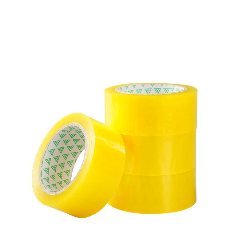 Transparentes gelbes BOPP-Karton-Versiegelungsband, Transport- und Verpackungsband