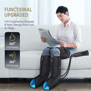 Youpin-appareil de <span class=keywords><strong>massage</strong></span> pour jambes et genoux, nouveau Design, ODM, OEM, avec fermeture à glissière, Air comprimé, Circulation et Relaxation, pour le genou - Product Image 6