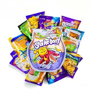 Die Cut <b>Mylar</b> <b>Bags</b> Custom 3.5g 7g 14g 28g Hologram Smell Proof Ziplock Unique Shape Packaging - Product Image 3